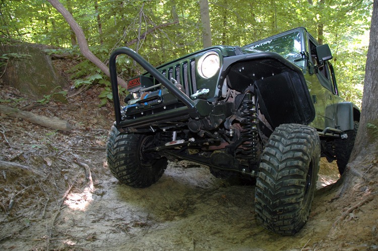 Jeep Wrangler Suspension Lift Kit - Rough Country - 6 Inch X-Series - '97-'06